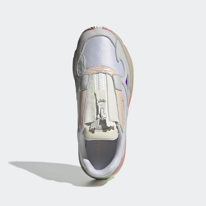 Originales Adidas FALCON ZIP W Mujer Blancas | 82UFKRLZ