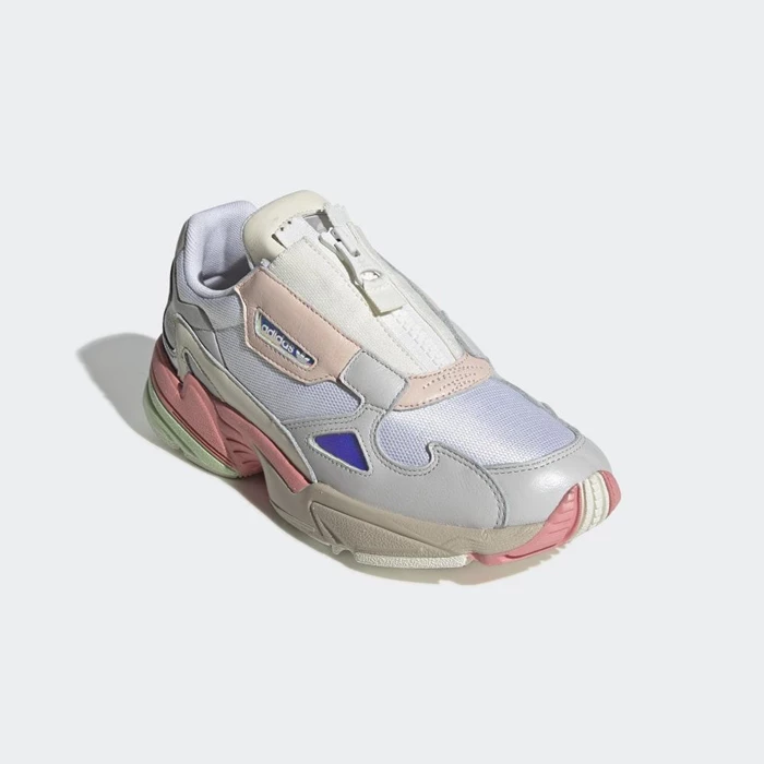 Originales Adidas FALCON ZIP W Mujer Blancas | 82UFKRLZ