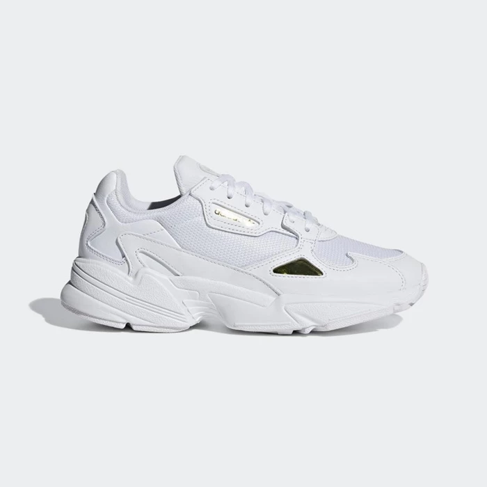 Originales Adidas Falcon Mujer Blancas | 16ZFQJMI