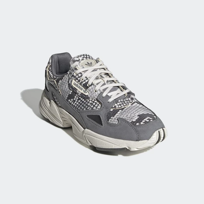 Originales Adidas Falcon Mujer Blancas | 57XCQFWU