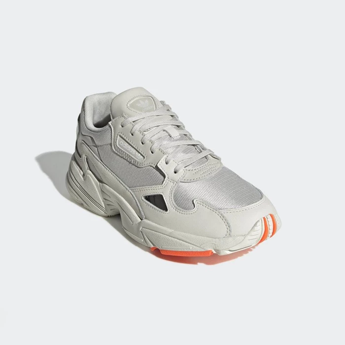 Originales Adidas Falcon Mujer Blancas | 85VIKZFT