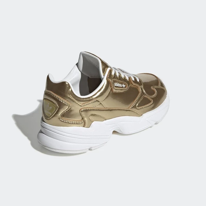 Originales Adidas Falcon Mujer Doradas | 85QUCFBK