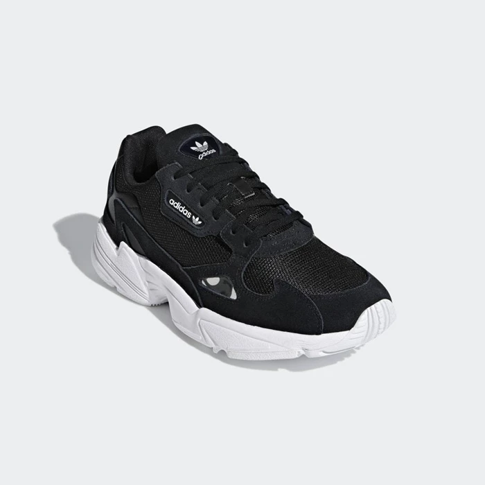 Originales Adidas Falcon Mujer Negras | 37IHBEQP