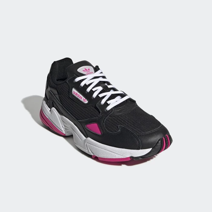 Originales Adidas Falcon Mujer Negras | 54KHMWUJ