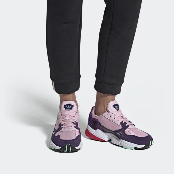 Originales Adidas Falcon Mujer Rosas | 15ZPJFYS