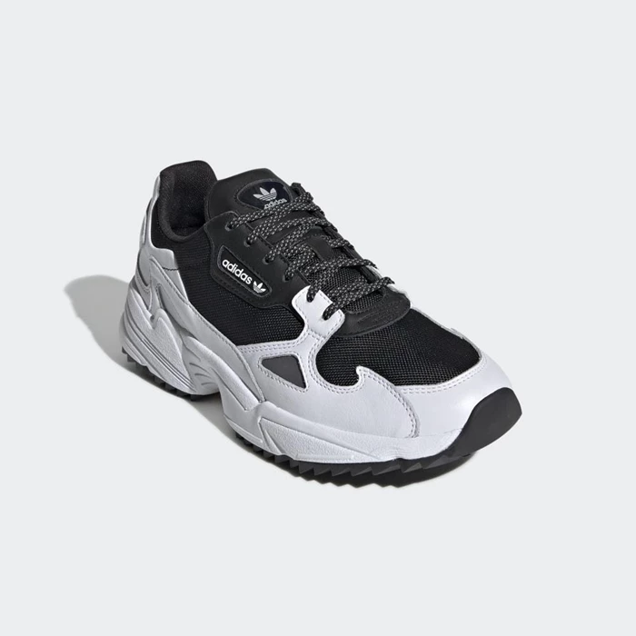 Originales Adidas Falcon Trail Mujer Negras | 92MQCKUP