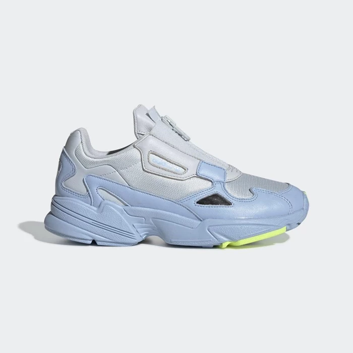 Originales Adidas Falcon Zip Mujer Azules | 95XDZMHC