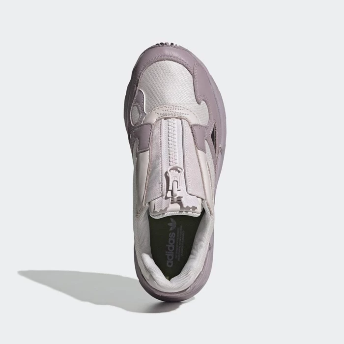 Originales Adidas Falcon Zip Mujer Rosas | 35GVOJYD