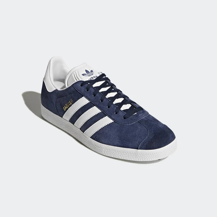 Originales Adidas Gazelle Hombre Azules | 14FGHYVK