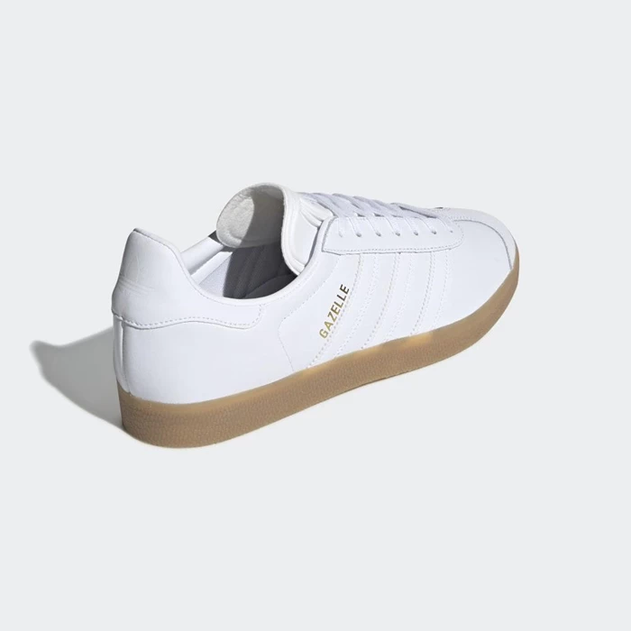 Originales Adidas Gazelle Hombre Blancas | 39AQMDXV