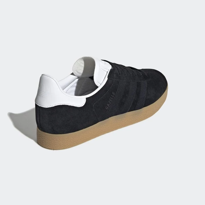 Originales Adidas Gazelle Hombre Negras | 98SHBFKC