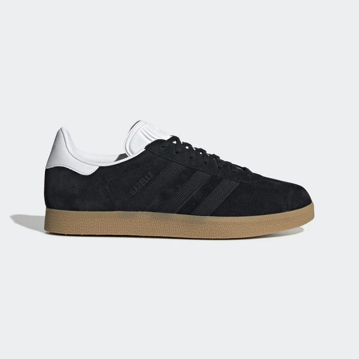 Originales Adidas Gazelle Hombre Negras | 98SHBFKC