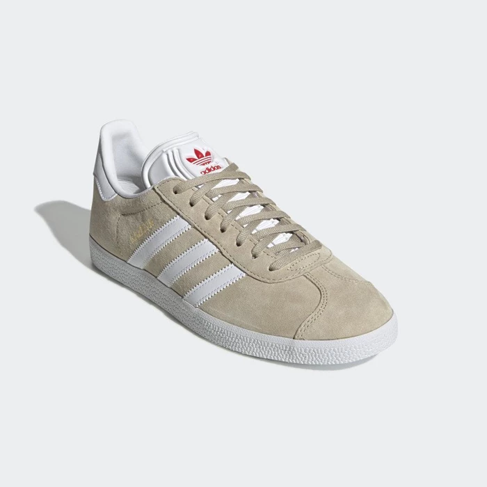 Originales Adidas Gazelle Mujer Beige | 34SLRZYV