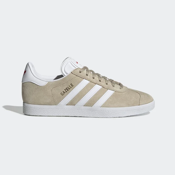 Originales Adidas Gazelle Mujer Beige | 34SLRZYV