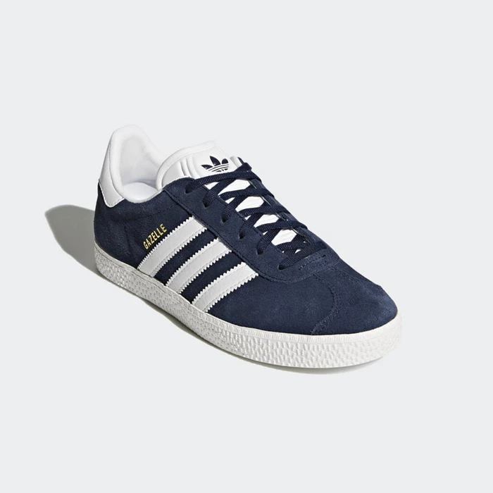 Originales Adidas Gazelle Niños Azules | 53QMJNUZ