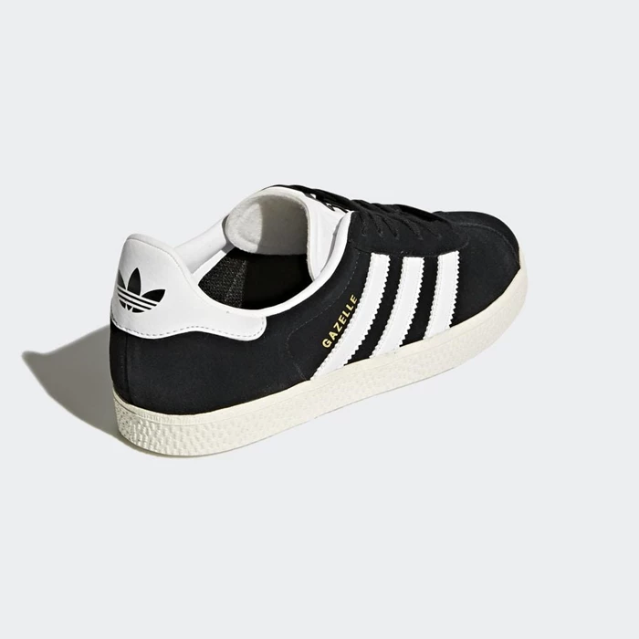 Originales Adidas Gazelle Niños Negras | 29JIYASU