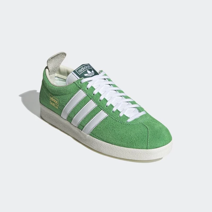 Originales Adidas Gazelle Vintage Hombre Verde | 32VWHGLE