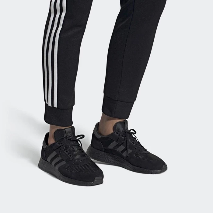 Originales Adidas Marathon Tech Hombre Negras | 10LSWNZV