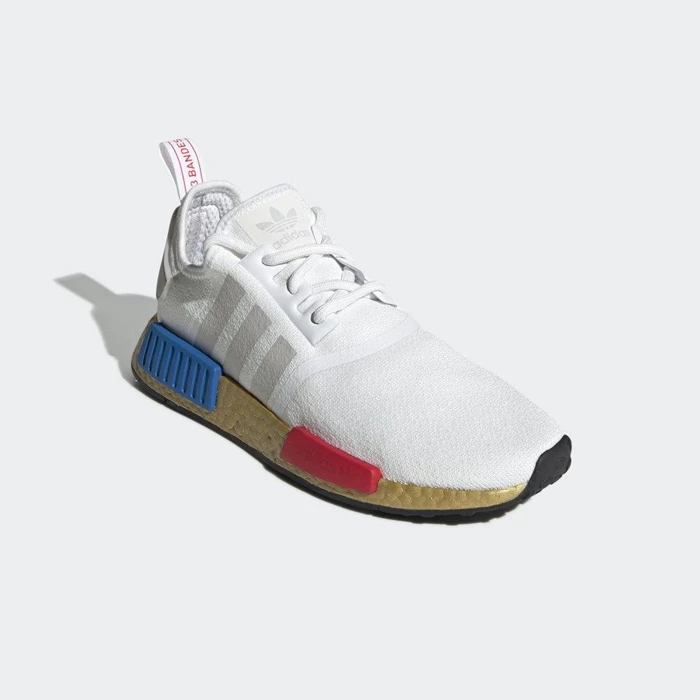 Originales Adidas NMD_R1 Hombre Blancas | 03FJGYRB