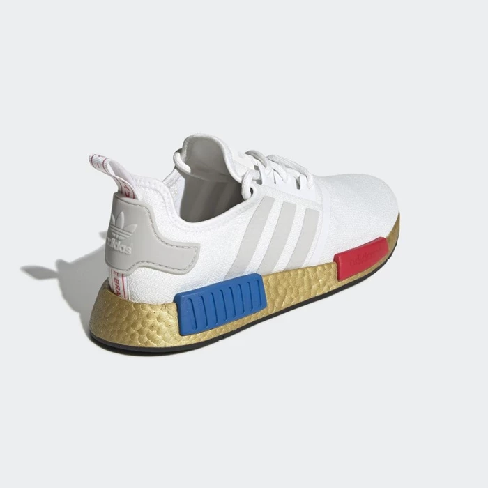 Originales Adidas NMD_R1 Hombre Blancas | 03FJGYRB