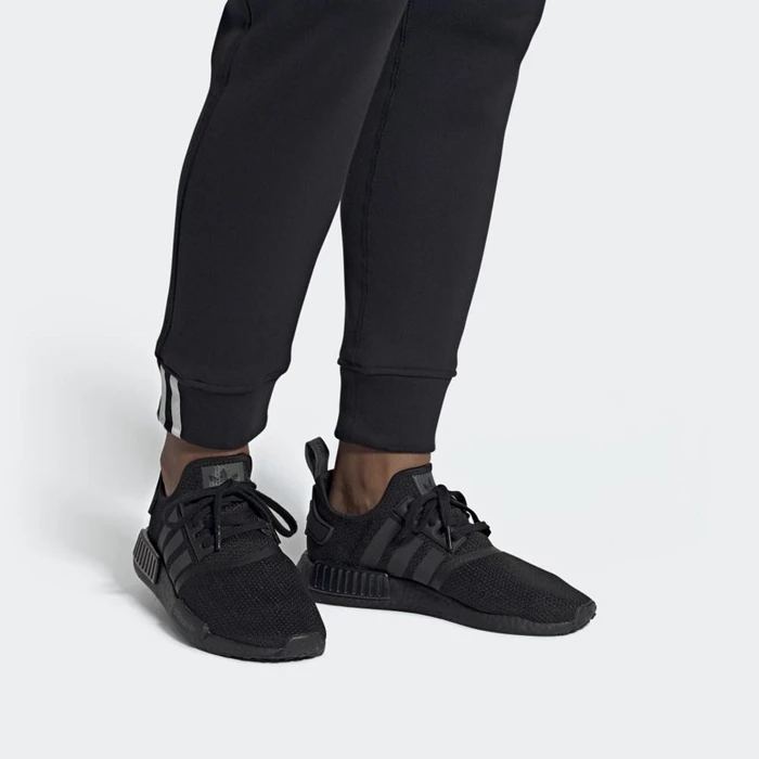 Originales Adidas NMD_R1 Hombre Negras | 65LDFJUN