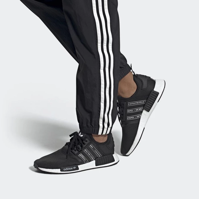 Originales Adidas NMD_R1 Hombre Negras | 68PJGUHT