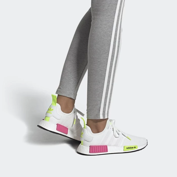 Originales Adidas NMD_R1 Mujer Blancas | 59BYSPXN