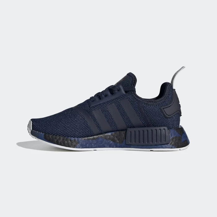 Originales Adidas NMD_R1 Niños Azules | 93KUDVZG