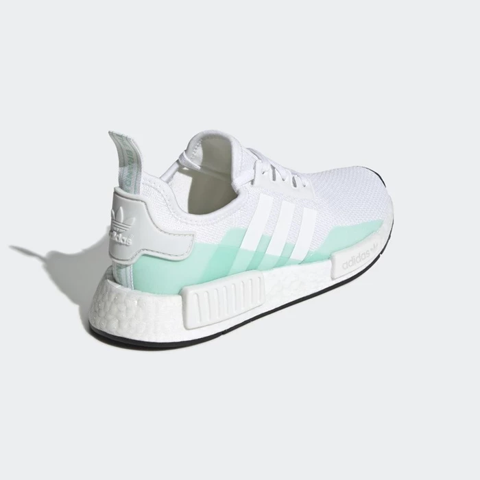 Originales Adidas NMD_R1 Niños Blancas | 26UWHTBO