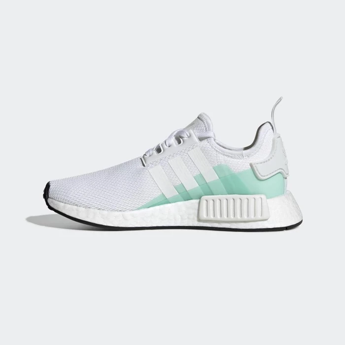 Originales Adidas NMD_R1 Niños Blancas | 26UWHTBO