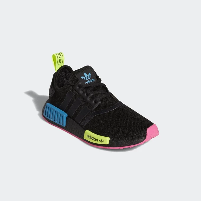 Originales Adidas NMD_R1 Niños Negras | 12NCVBWJ