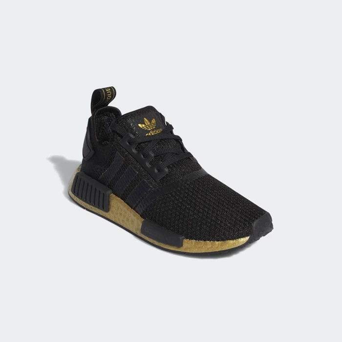 Originales Adidas NMD_R1 Niños Negras | 16ECSGNO