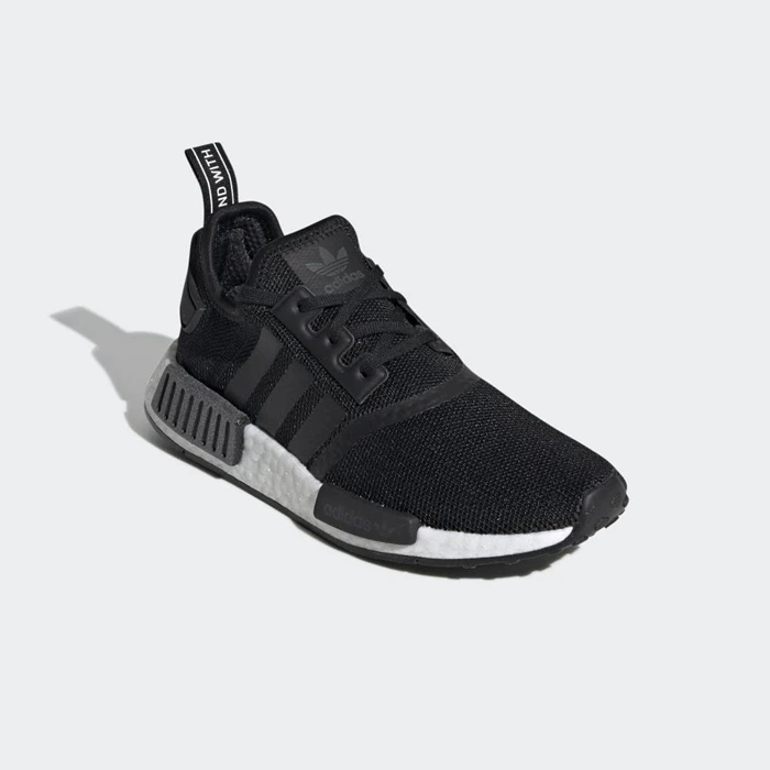 Originales Adidas NMD_R1 Niños Negras | 17CKVONZ