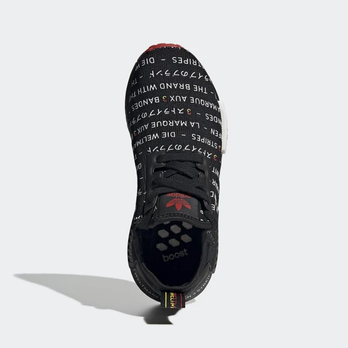 Originales Adidas NMD_R1 Niños Negras | 29ASCMIJ