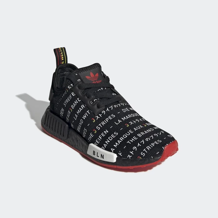 Originales Adidas NMD_R1 Niños Negras | 29ASCMIJ