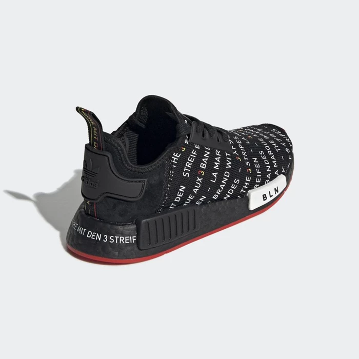 Originales Adidas NMD_R1 Niños Negras | 29ASCMIJ