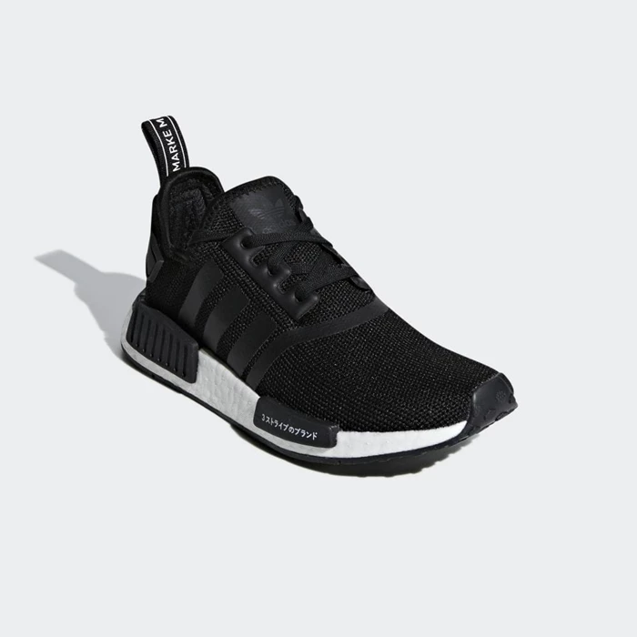 Originales Adidas NMD_R1 Niños Negras | 80YUASLW