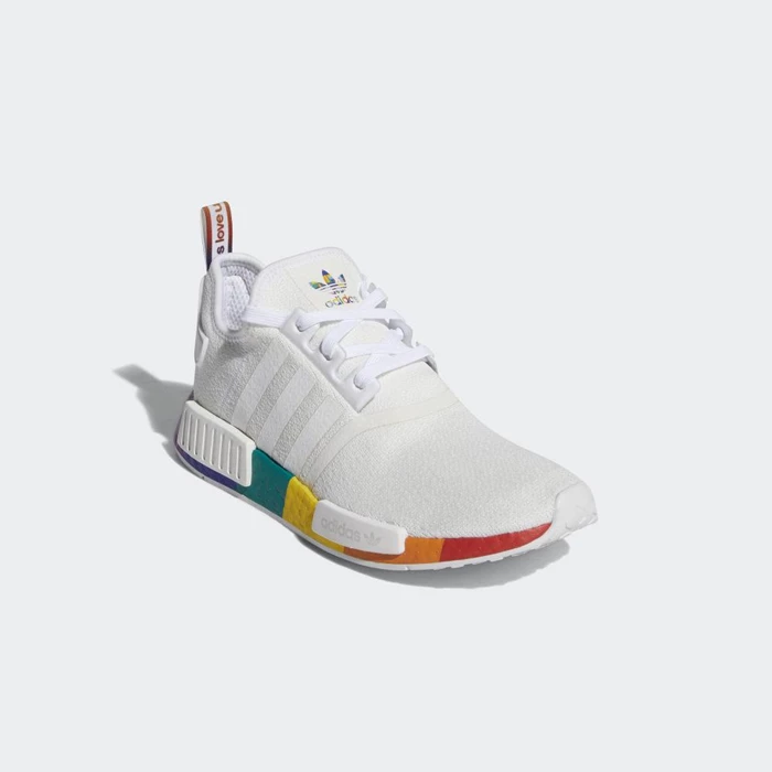 Originales Adidas NMD_R1 Pride Hombre Blancas | 73VQBENY