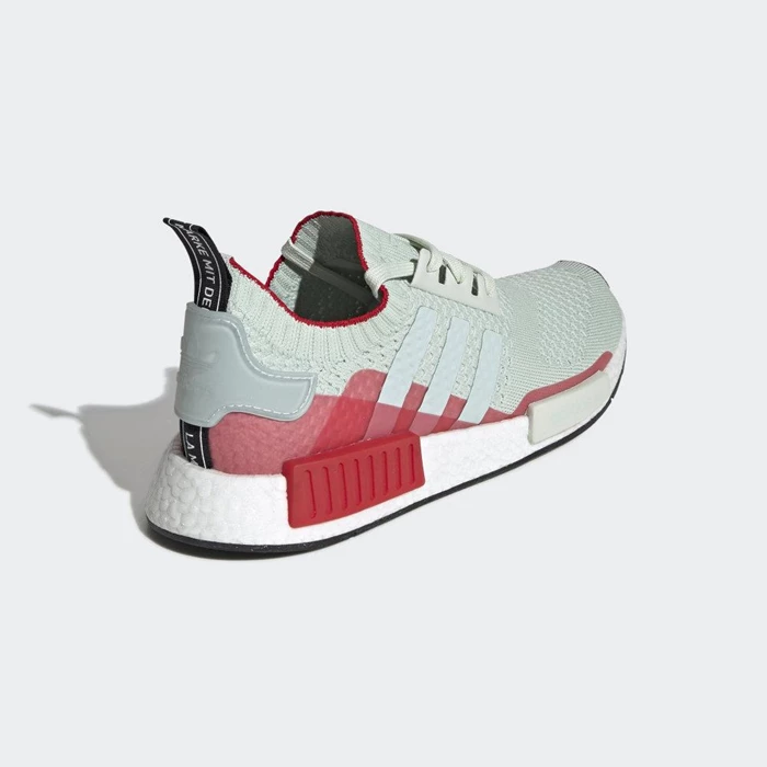 Originales Adidas NMD_R1 Primeknit Hombre Verde | 17IMKWGH