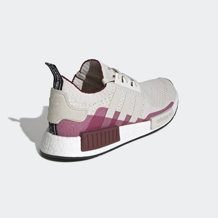 Originales Adidas NMD_R1 Primeknit Hombre Blancas | 48LBPZCF