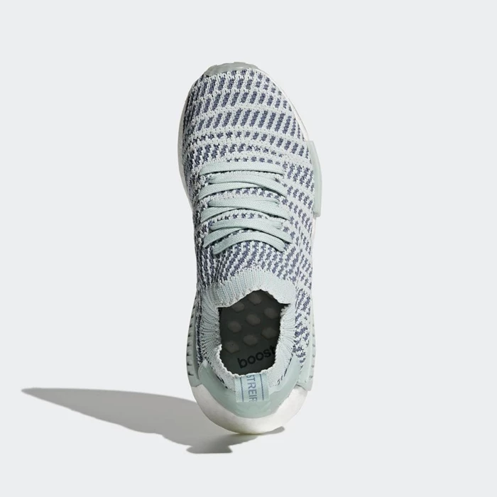 Originales Adidas NMD_R1 STLT Primeknit Mujer Verde | 16WAVHPL