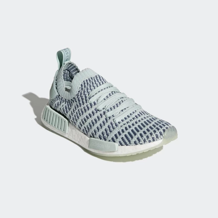 Originales Adidas NMD_R1 STLT Primeknit Mujer Verde | 16WAVHPL