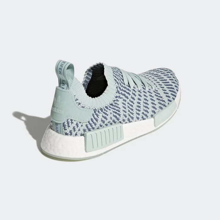 Originales Adidas NMD_R1 STLT Primeknit Mujer Verde | 16WAVHPL