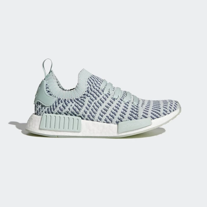 Originales Adidas NMD_R1 STLT Primeknit Mujer Verde | 16WAVHPL