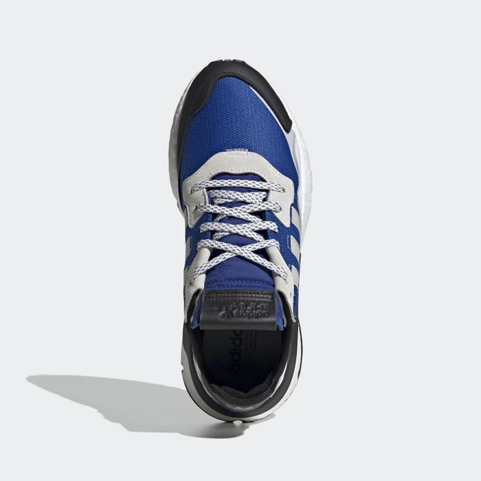 Originales Adidas Nite Jogger Hombre Azules | 19GAVXLS