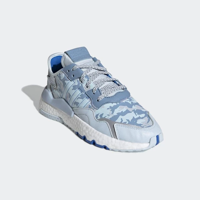 Originales Adidas Nite Jogger Hombre Azules | 67CQNBHT