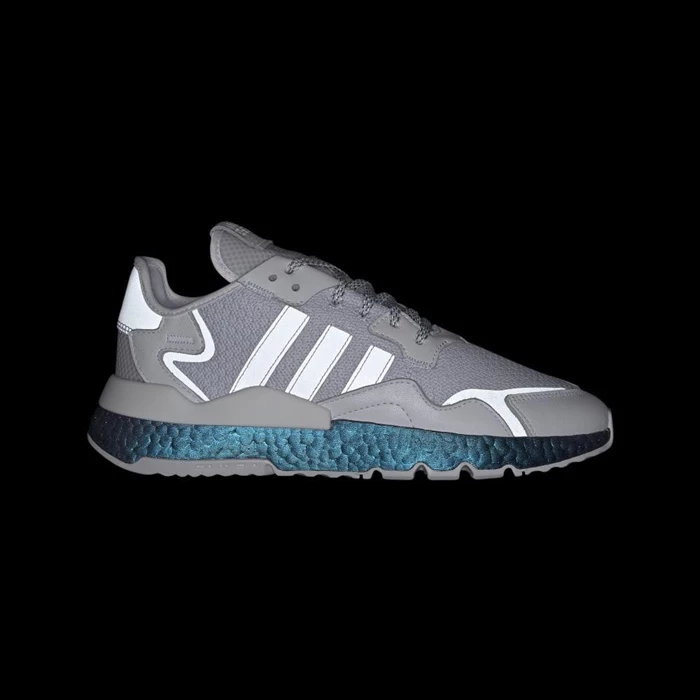 Originales Adidas Nite Jogger Hombre Blancas | 02VZMSQF