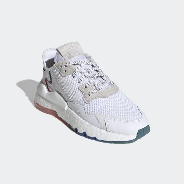 Originales Adidas Nite Jogger Hombre Blancas | 50UBNGPY