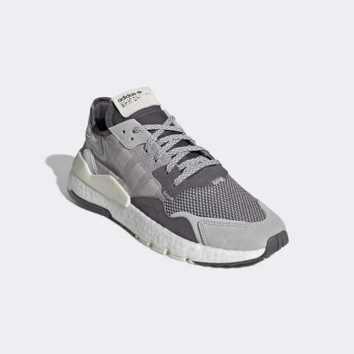 Originales Adidas Nite Jogger Hombre Gris | 86VLXCHN