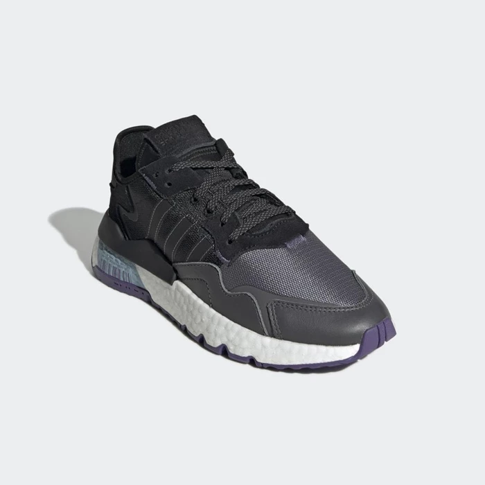 Originales Adidas Nite Jogger Hombre Moradas | 46ZFMKBA